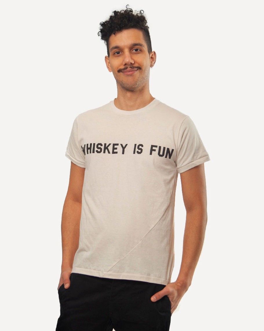 Men 18 Waits Knits | T-Shirts | Graphic T-Shirt | Whiskey Is Fun