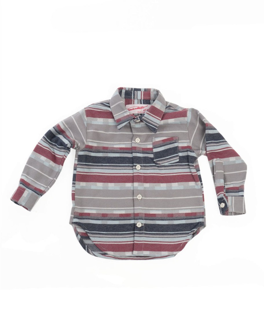 Kids Hopper Hunter | Long Sleeve Shirt | Desert Plaid