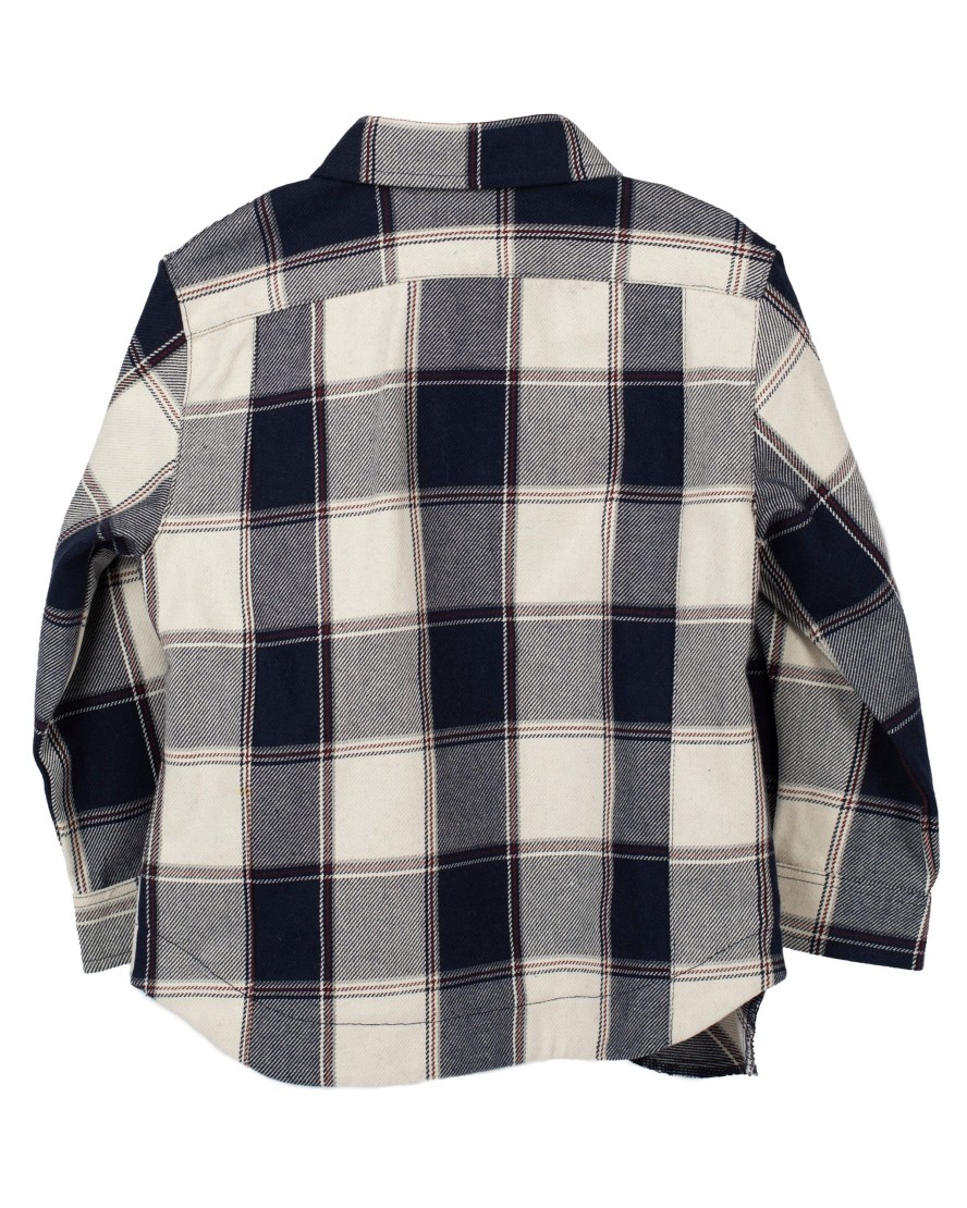 Kids Hopper Hunter | Weekender Jacket | Navy Check