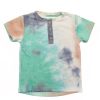 Kids Hopper Hunter | Henley | Turquoise Tie Dye