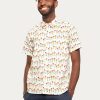 Men 18 Waits Shirts | Short Sleeve Dylan Shirt | Garden Daytripper