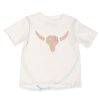 Kids Hopper Hunter | Skip Tee | Cow Skull Applique