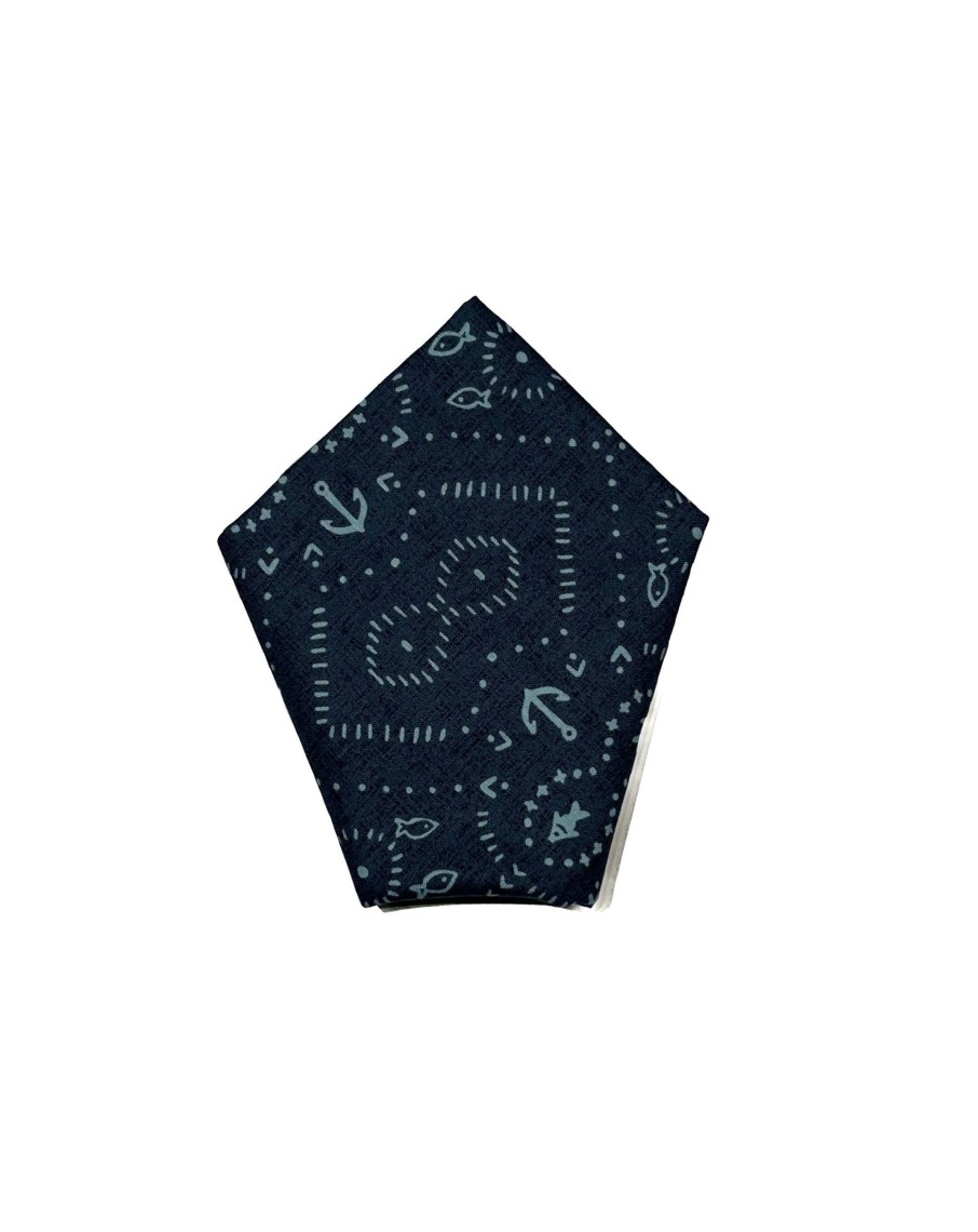 Men 18 Waits Ties & Pocket Squares | Pocket Square | Nautical Guide