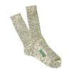 Men Anonymous Ism Socks | Anonymous Ism Socks | Go Hemp Oc Crew - Green Melange