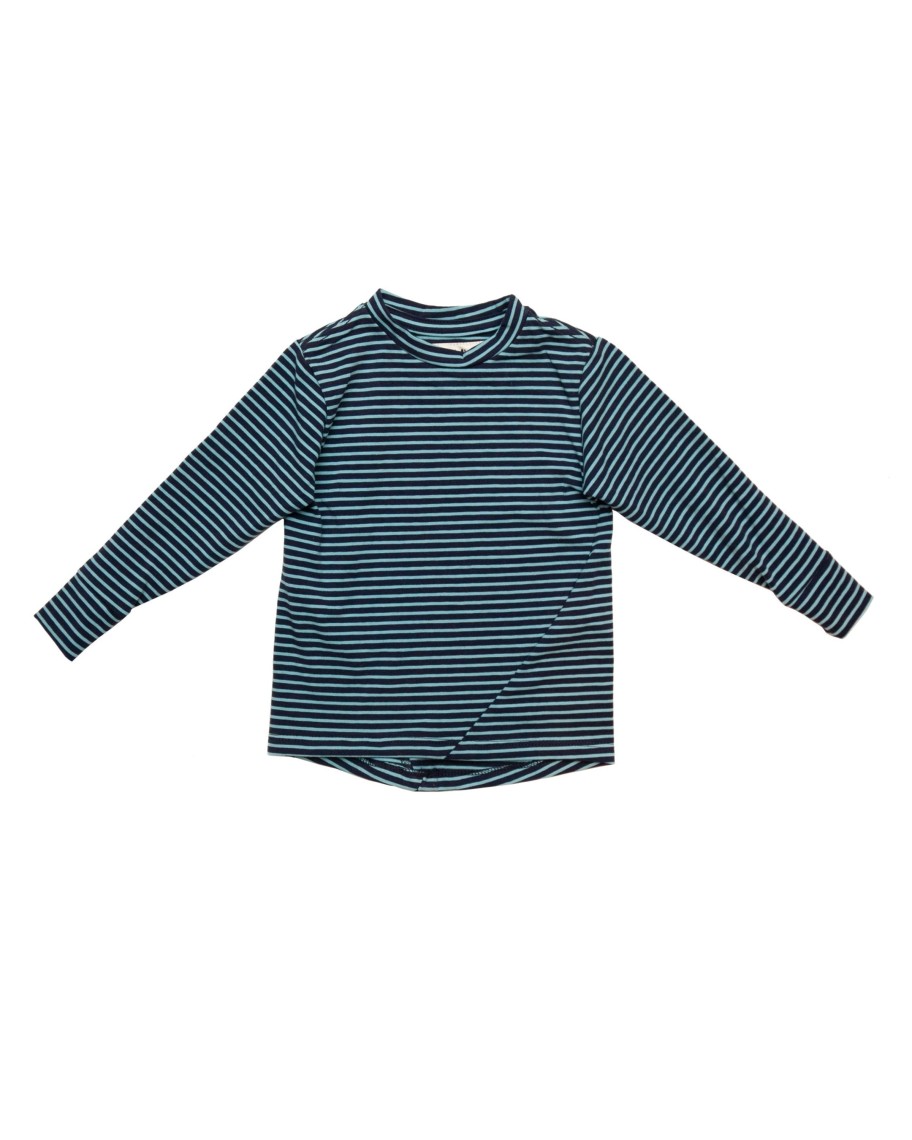 Kids Hopper Hunter | Skip Tee | Ocean Stripe