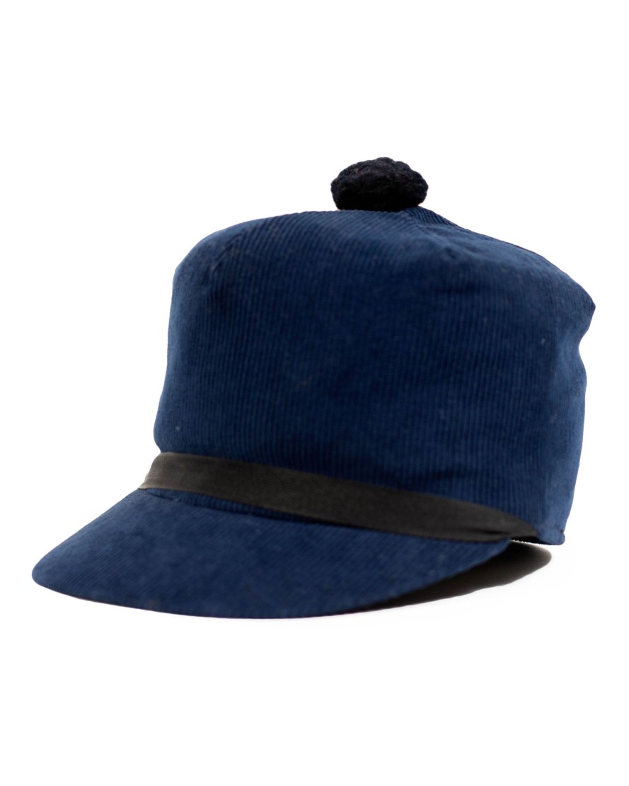 Kids Hopper Hunter | Stockman Cap | Navy