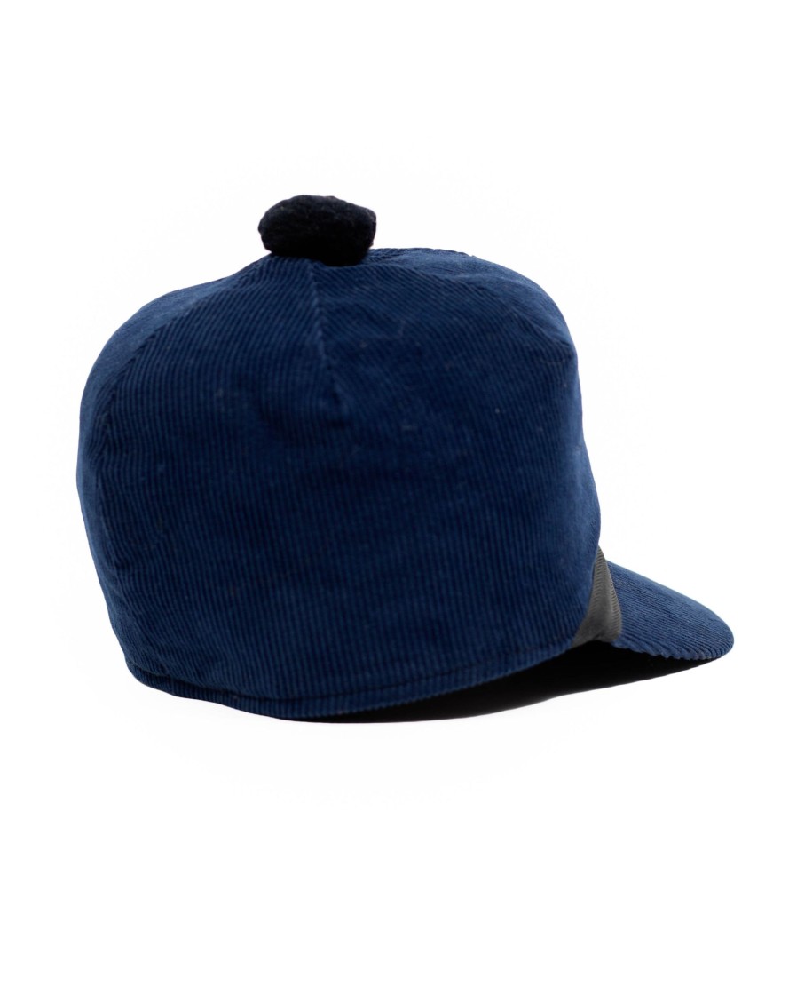 Kids Hopper Hunter | Stockman Cap | Navy