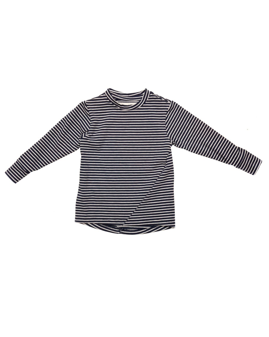 Kids Hopper Hunter | Skip Tee | Navy Stripe