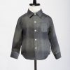 Kids Hopper Hunter | Long Sleeve Shirt | Black U0026 Grey Plaid