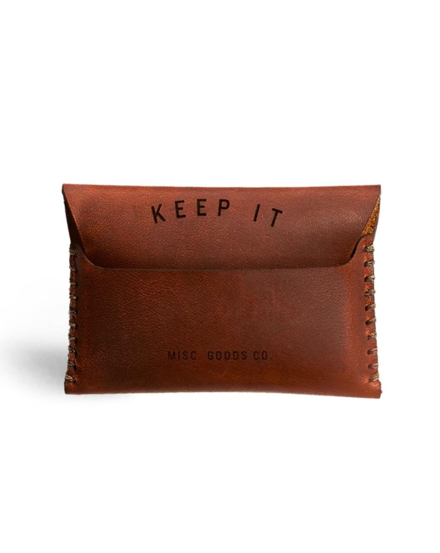 Men Miscellaneous Goods Leather Goods | Misc Goods | Slim Tuck Wallet | Brown