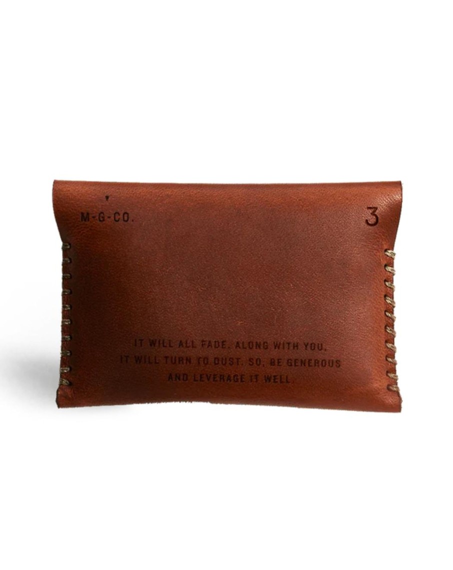 Men Miscellaneous Goods Leather Goods | Misc Goods | Slim Tuck Wallet | Brown