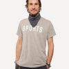 Men 18 Waits Knits | T-Shirts | Graphic T-Shirt | Sports | Heather Ash