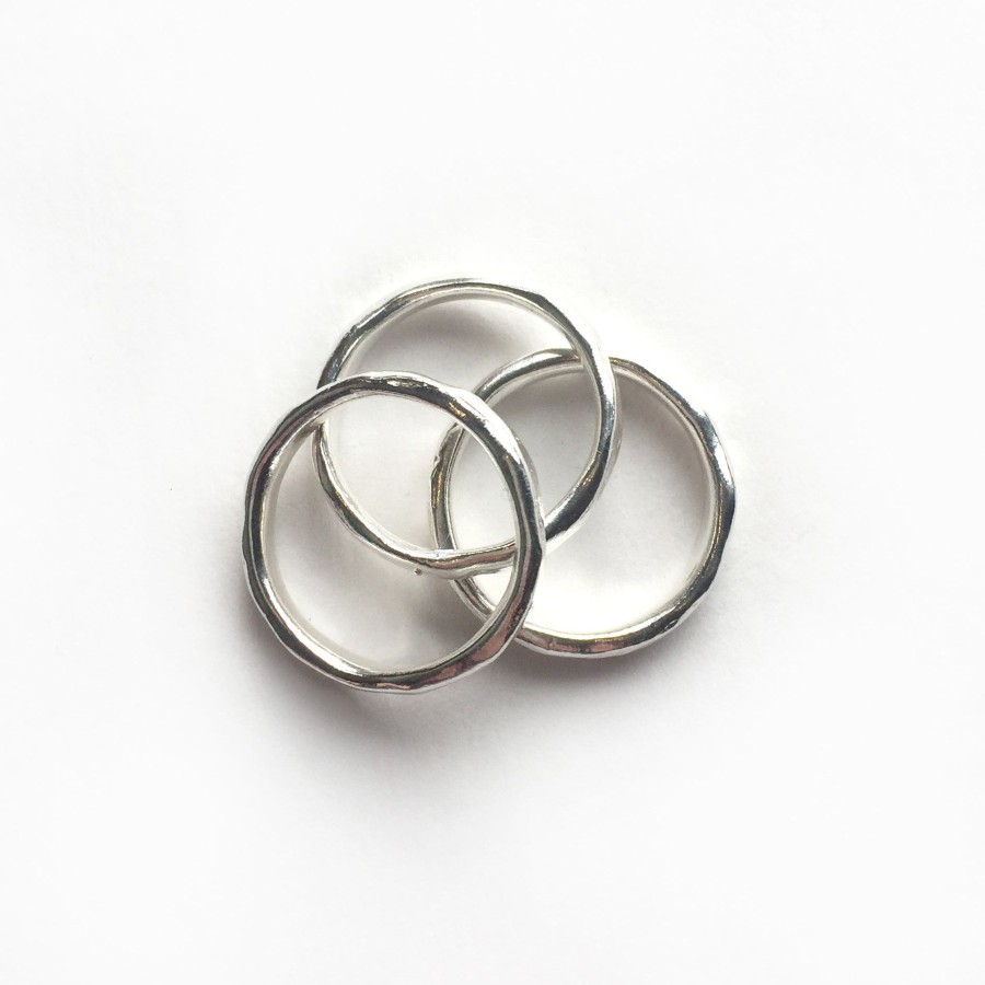 Men 18 Waits Jewelry | Signature Series | Ring | Silver