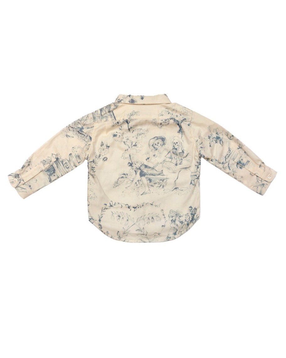 Kids Hopper Hunter | Long Sleeve Shirt | Blue Living Dead