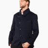 Men 18 Waits Jackets | Brigadier Jacket | Navy Wool