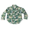 Kids Hopper Hunter | Long Sleeve Shirt | White Jungle Palms