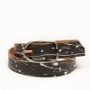 Men Cause And Effect Leather Goods | Cause And Effect | Splatter Belt