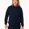 Men 18 Waits Knits | T-Shirts | The Soft Af Hoodie | Navy Fleece