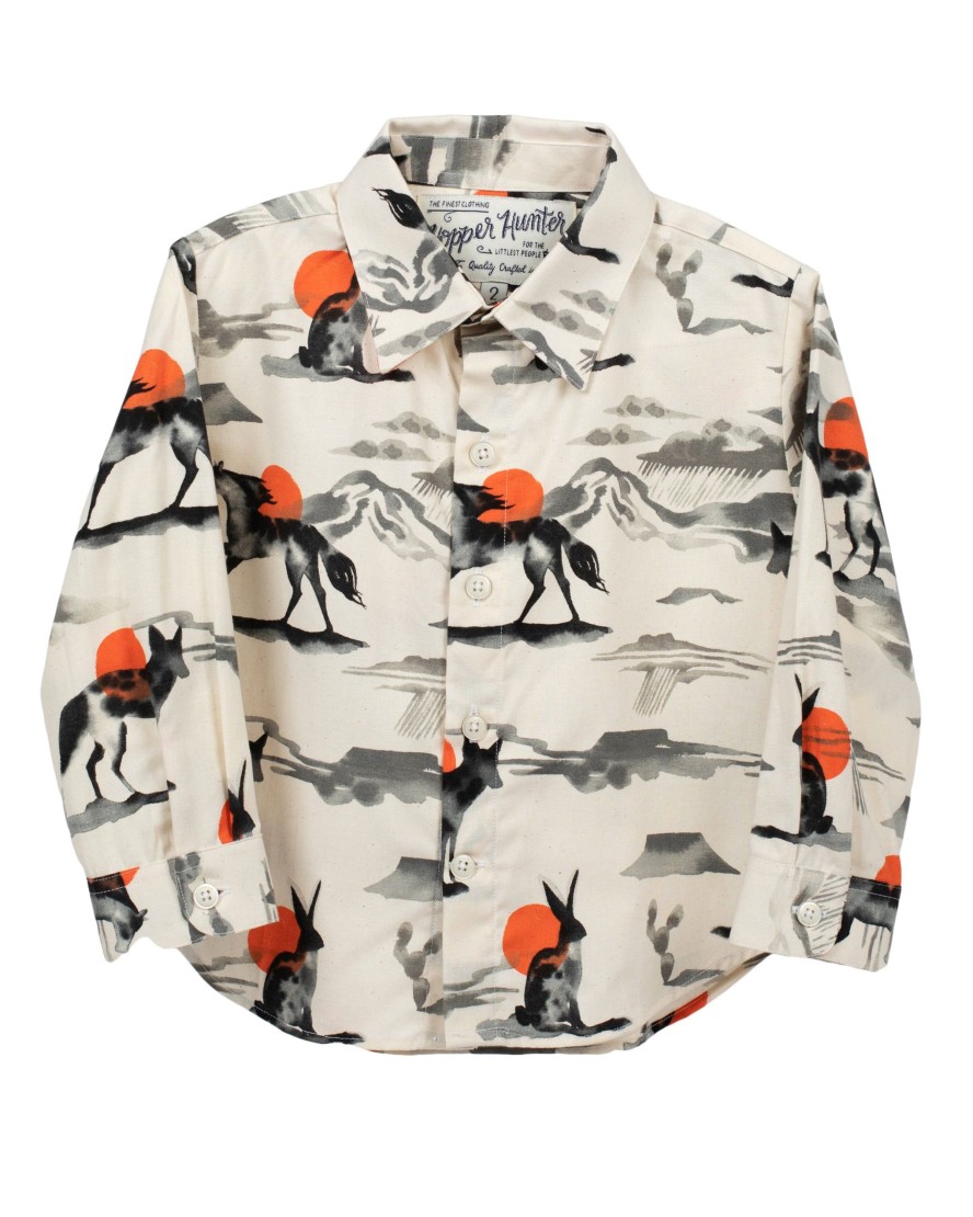 Kids Hopper Hunter | Long Sleeve Shirt | Wild Horses