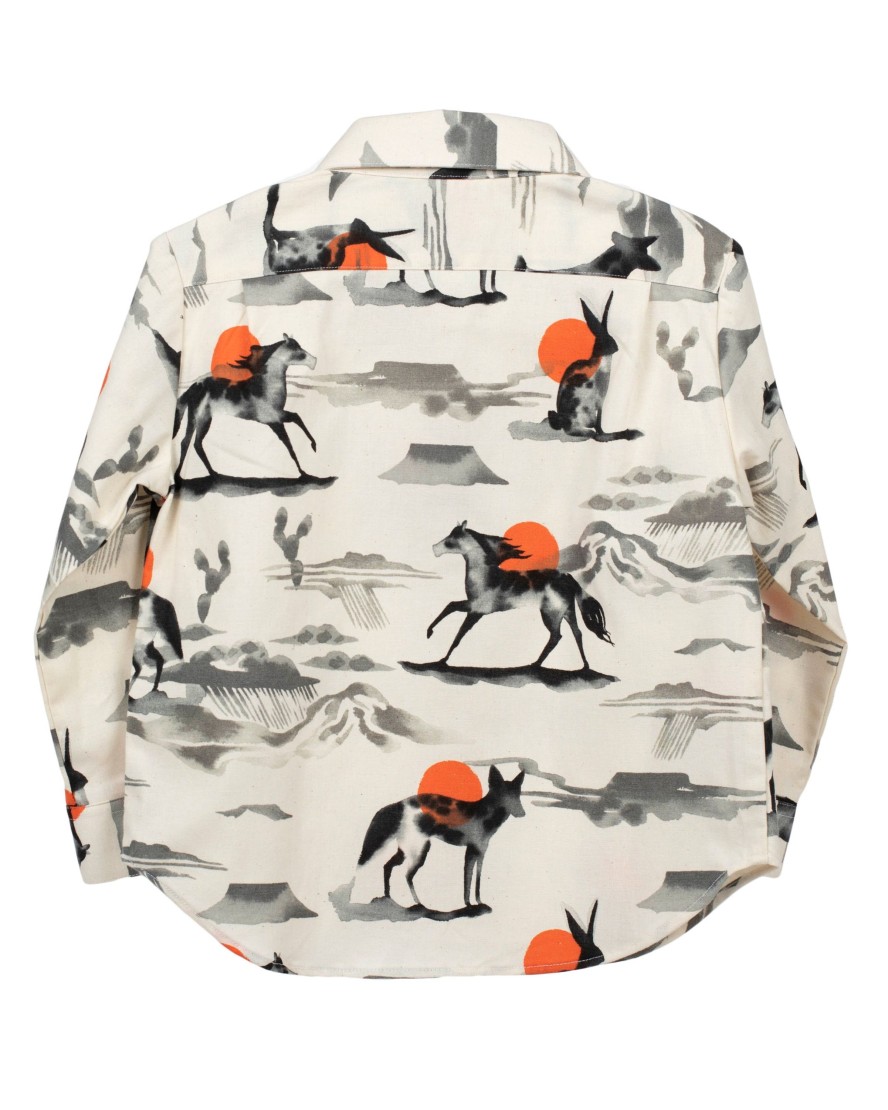 Kids Hopper Hunter | Long Sleeve Shirt | Wild Horses