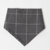 Kids Hopper Hunter | Bandana | Charcoal Windowpane