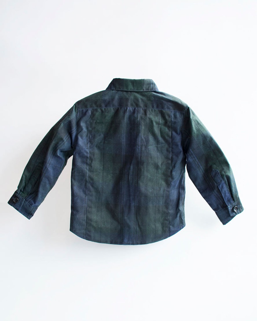 Kids Hopper Hunter | Weekender Jacket | Plaid Waxed Cotton