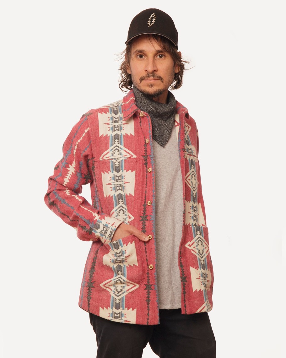 Men 18 Waits Jackets | Weekender Jacket | Scarlet Santa Fe