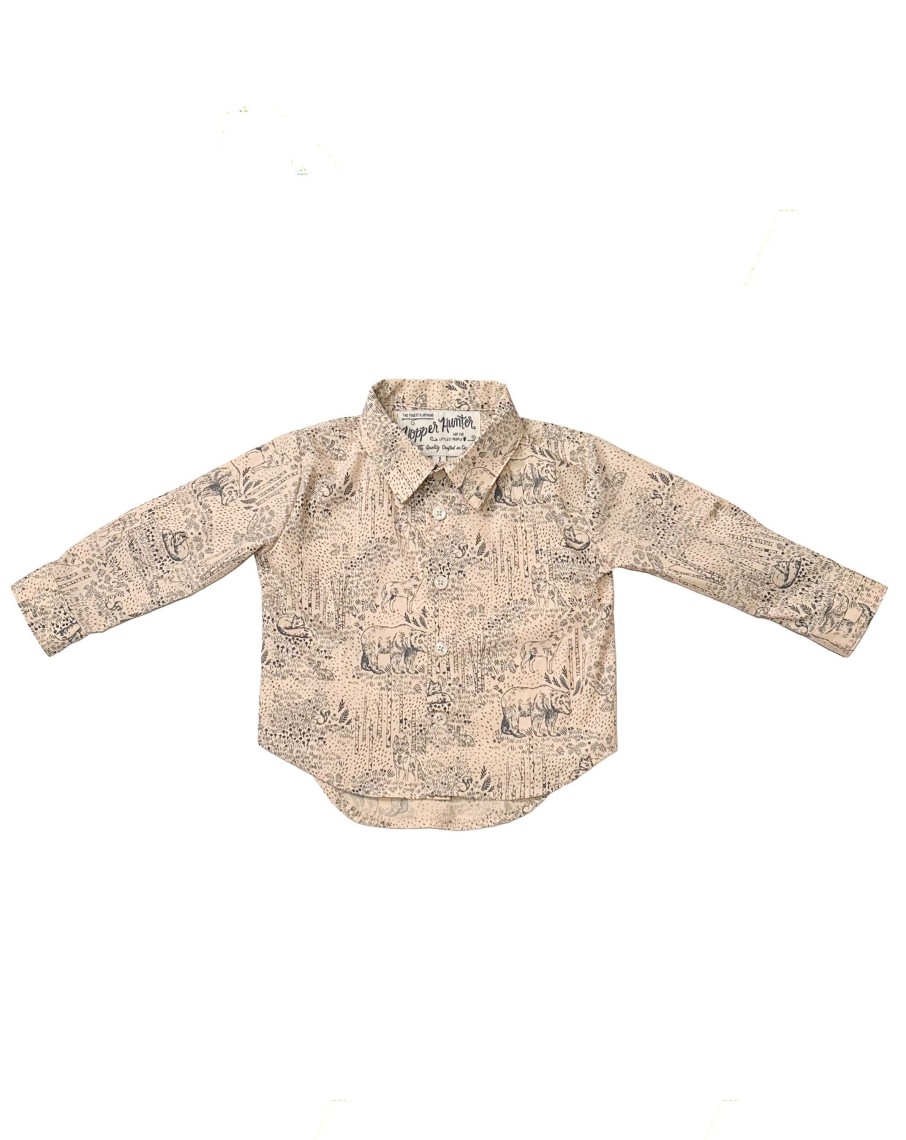 Kids Hopper Hunter | Long Sleeve Shirt | Forest Friends