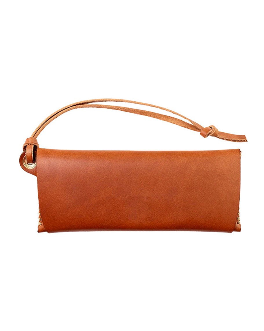 Men Miscellaneous Goods Leather Goods | Misc Goods | Here/Gone Long Wallet | Brown