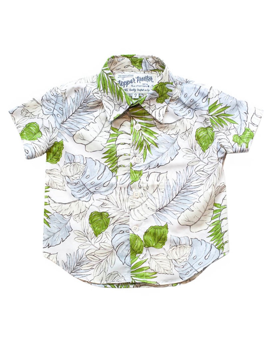 Kids Hopper Hunter | Short Sleeve Shirt | Faded Flora