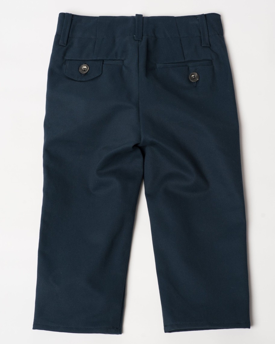 Kids Hopper Hunter | Slim Trouser | Soft Navy Twill