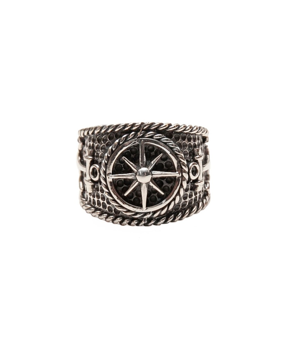 Men 18 Waits Jewelry | Seafarer Series | Lost At Sea Ring