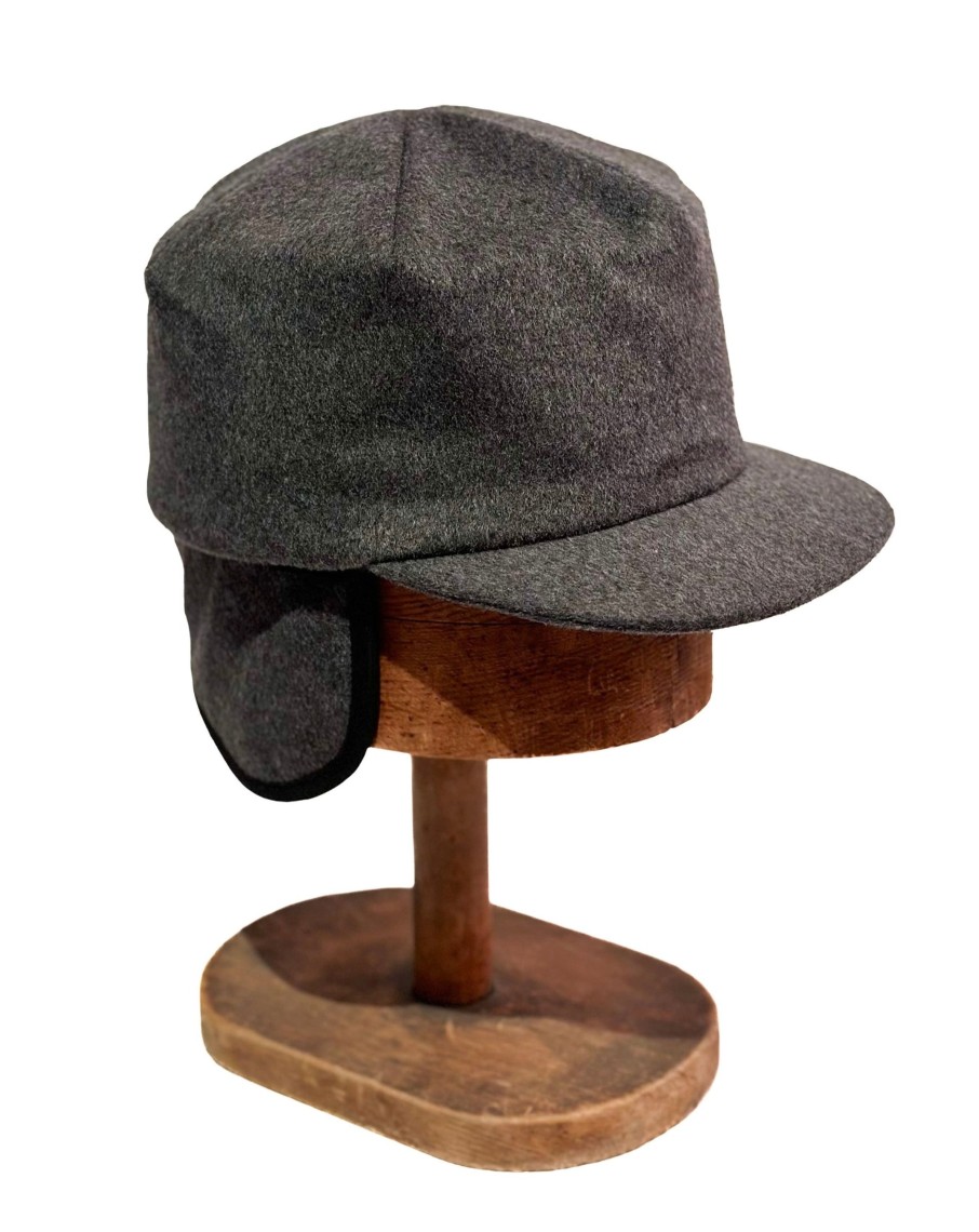 Men 18 Waits Hats & Caps | Varley Hat | Dark Grey Wool