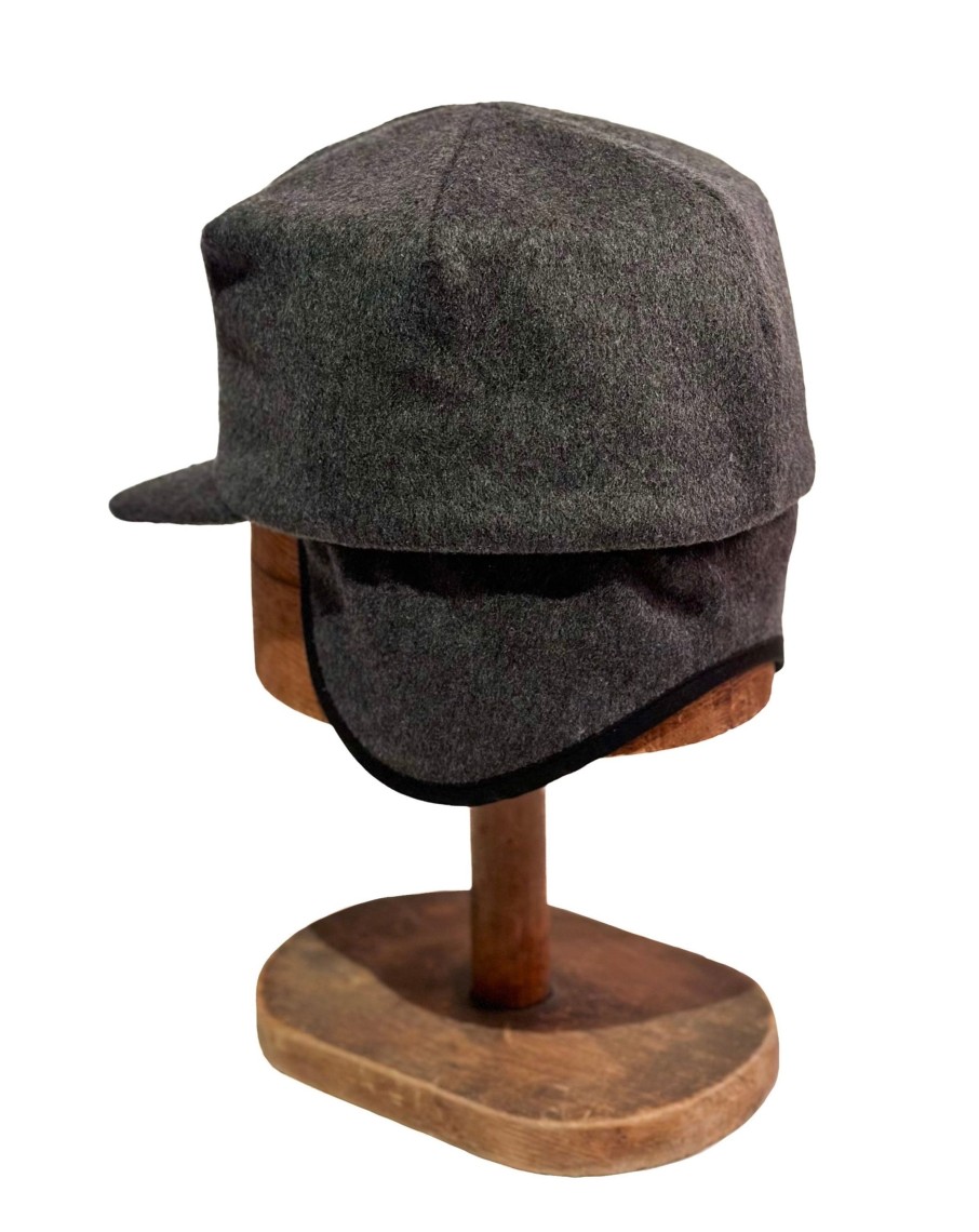 Men 18 Waits Hats & Caps | Varley Hat | Dark Grey Wool