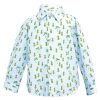 Kids Hopper Hunter | Long Sleeve Shirt | Light Blue Pineapples