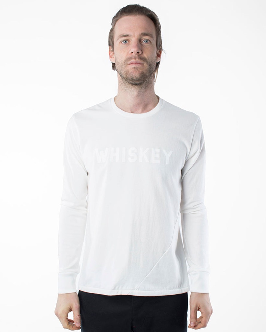 Men 18 Waits Knits | T-Shirts | Whiskey | White On Bone