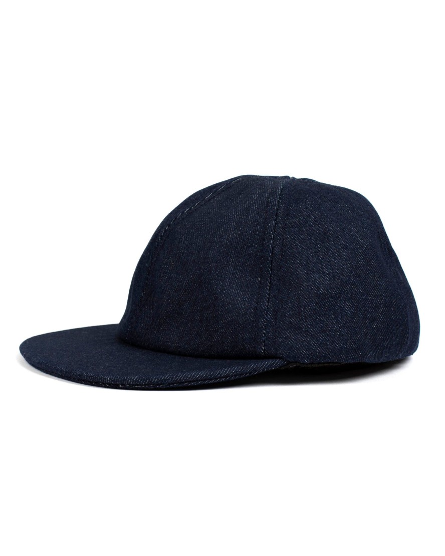 Kids Hopper Hunter | Camp Cap | Raw Indigo Denim