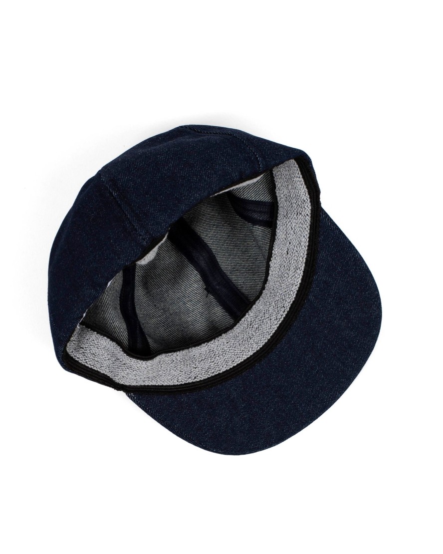 Kids Hopper Hunter | Camp Cap | Raw Indigo Denim