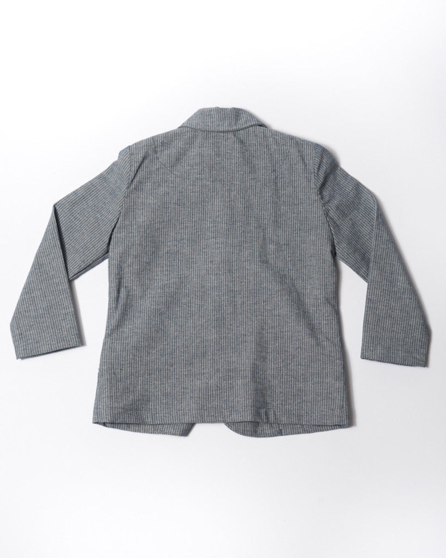 Kids Hopper Hunter | Blazer | Pinstripe Chambray