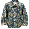 Kids Hopper Hunter | Long Sleeve Shirt | Gold Floral