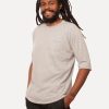 Men 18 Waits Knits | T-Shirts | 3/4 Sleeve Raglan Pocket Tee | Heather Grey