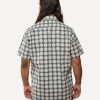 Men 18 Waits Shirts | Short Sleeve Dylan Shirt | Floral Linen Burst