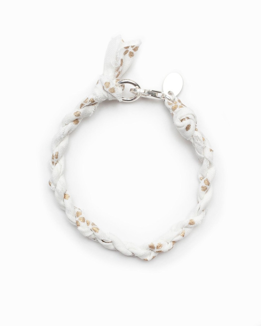 Men 18 Waits Jewelry | Aloha Bracelet | White