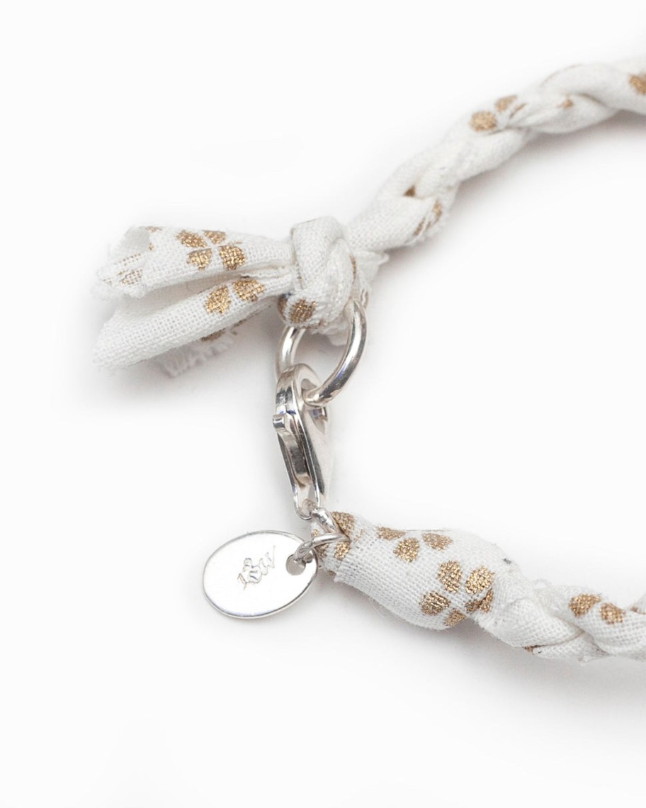 Men 18 Waits Jewelry | Aloha Bracelet | White