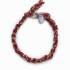 Men 18 Waits Jewelry | Aloha Bracelet | Red