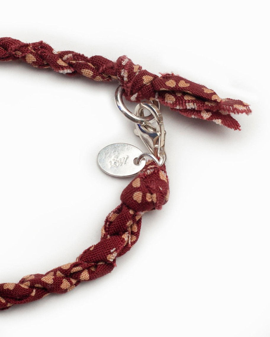 Men 18 Waits Jewelry | Aloha Bracelet | Red