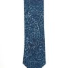 Men 18 Waits Ties & Pocket Squares | The Tie | Faded Indigo Flowers