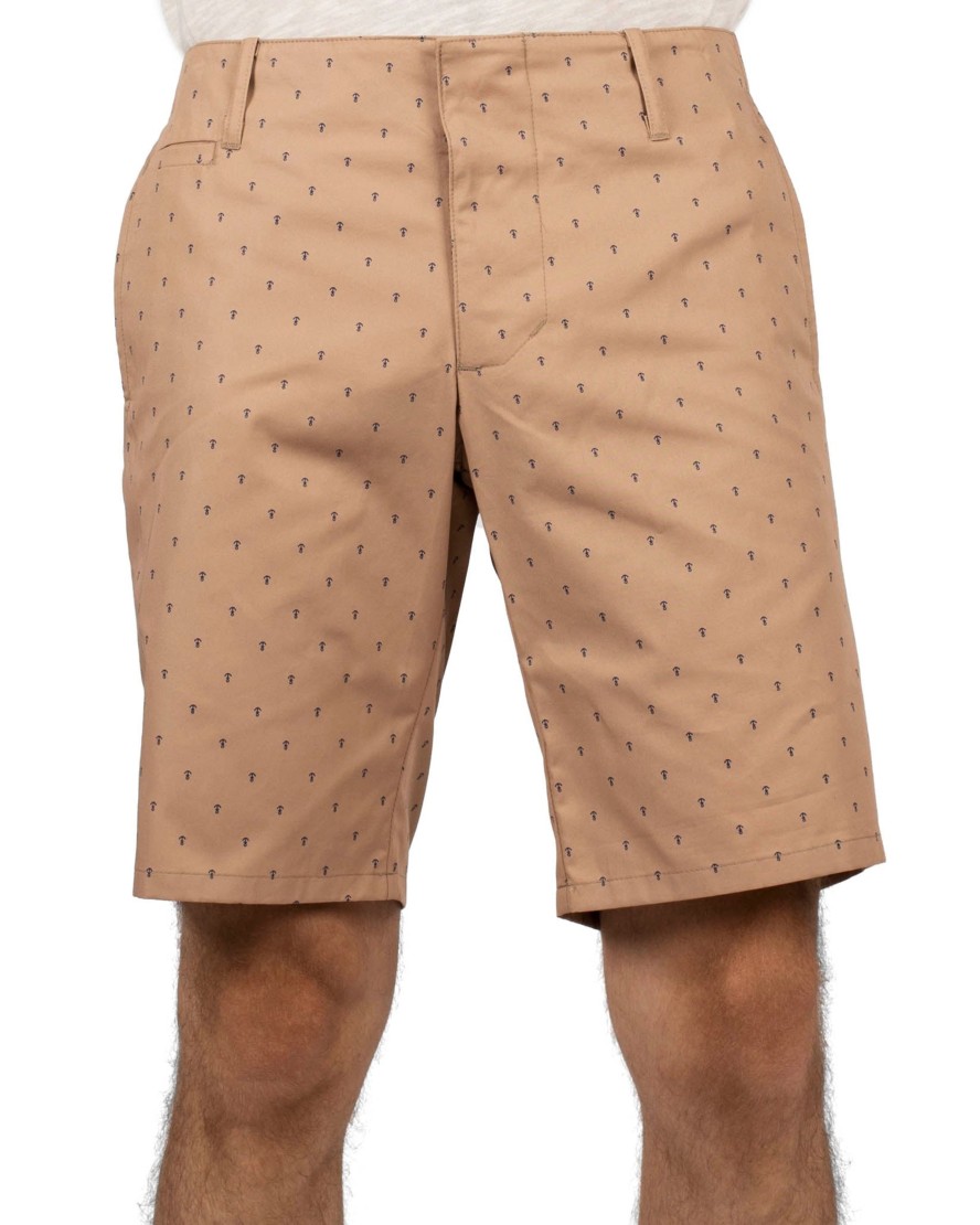 Men 18 Waits Shorts | Signature Shorts | Khaki Anchors