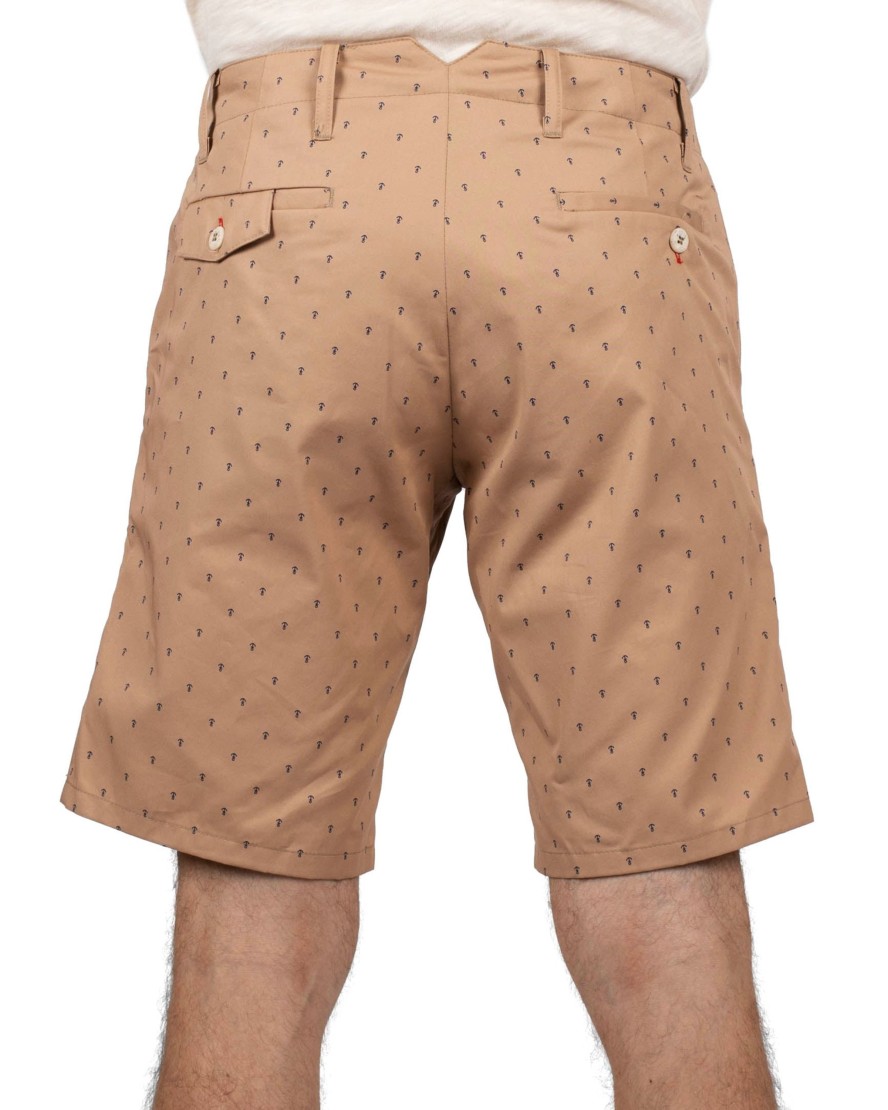 Men 18 Waits Shorts | Signature Shorts | Khaki Anchors