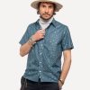 Men 18 Waits Shirts | Short Sleeve Dylan Shirt | Nautical Guide